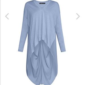BCBG long sleeve high-low top